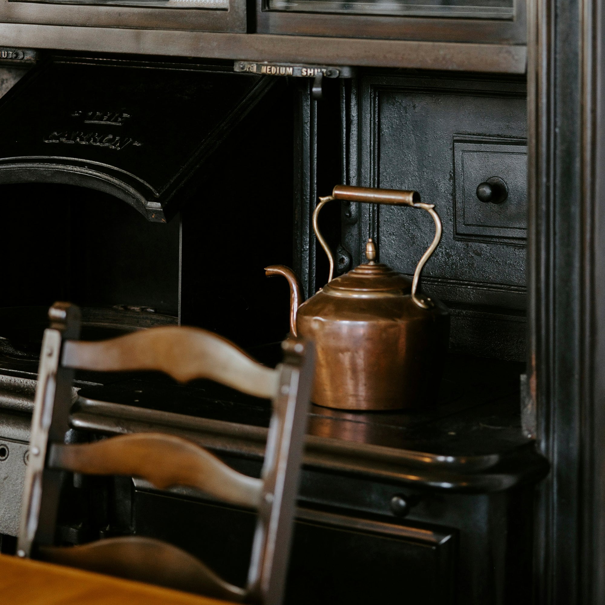 Warm Western ranch home interior