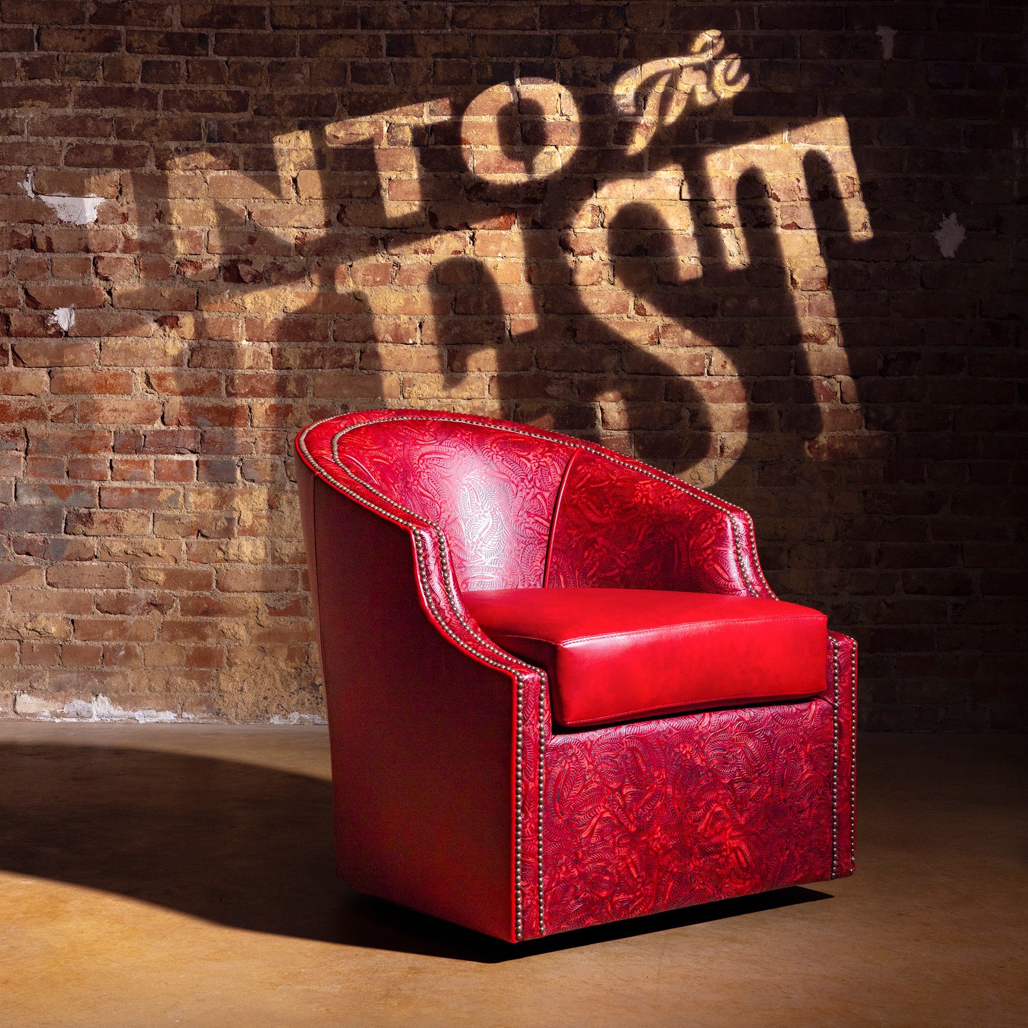 western swivel chairs