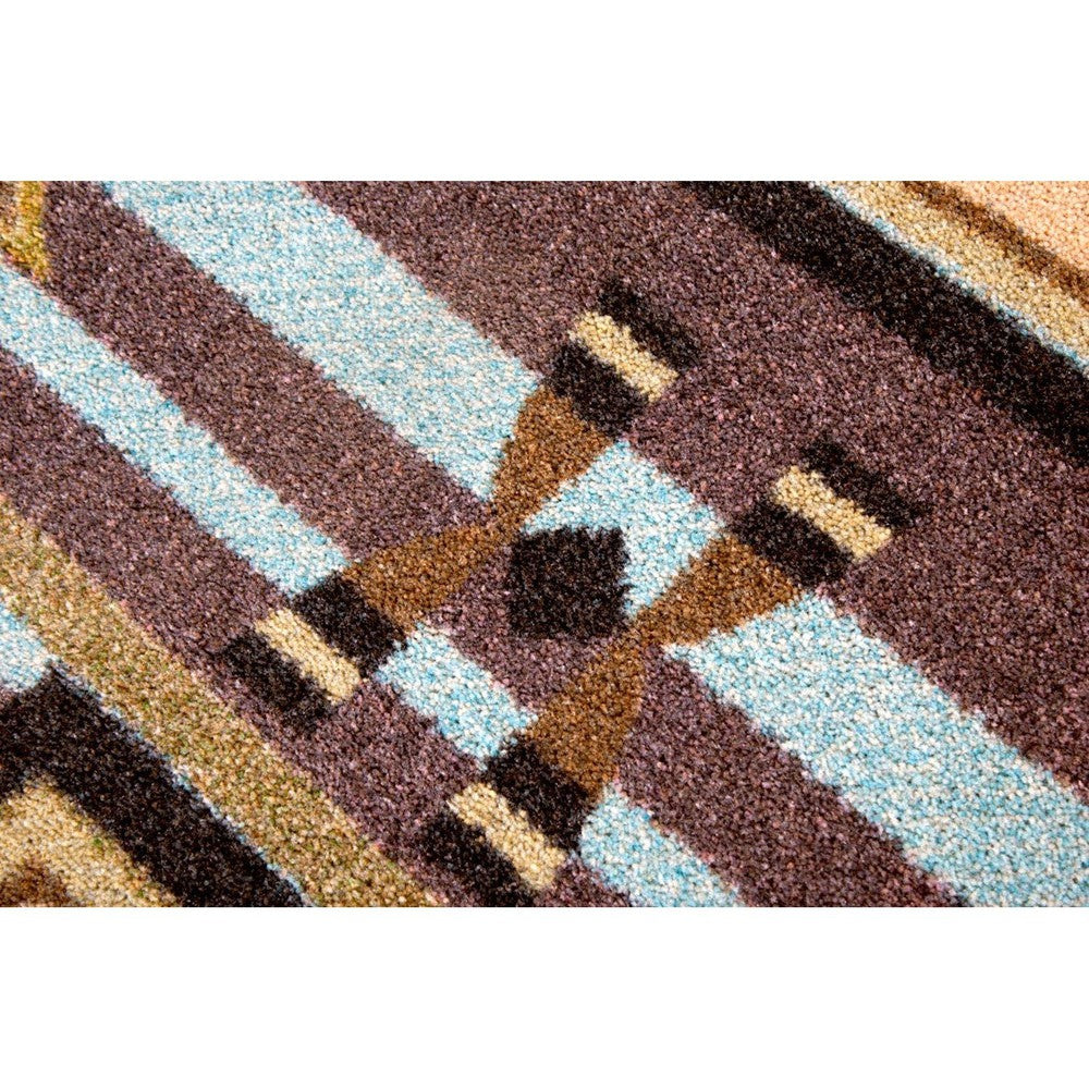 Perfect for any high-traffic area in your home, this rug is crafted from 100% EnduraStran nylon for unrivaled durability. The stain and fade-resistant and commercial grade yarn cleans easily and is designed to withstand heavy traffic. Plus, its synthetic nylon is moisture and UV resistant. Achieve superior quality and long-lasting durability with this rug.