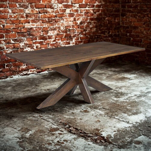 Rustic Harper Rectangle Dining Table