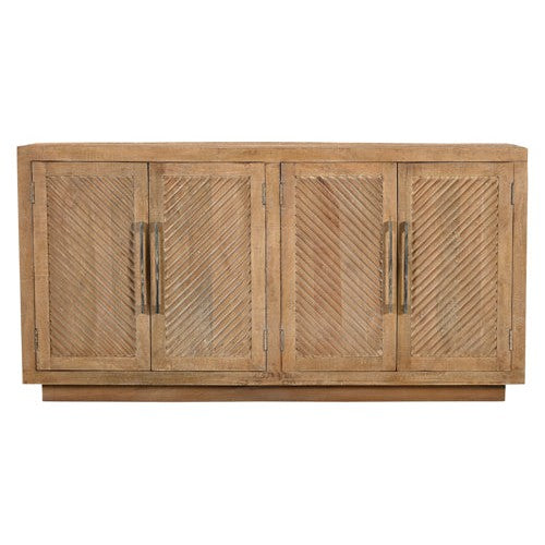 rustic distressed wood sideboard