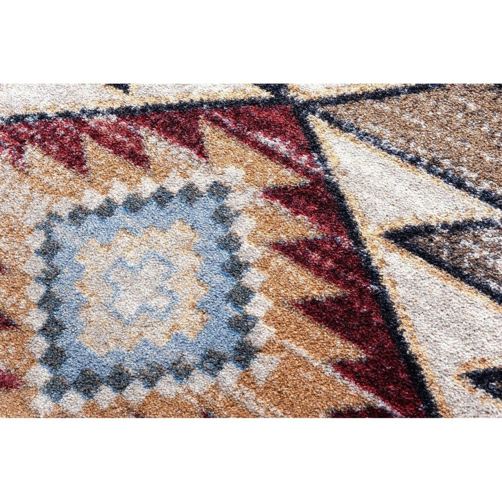 Bow Strings - Distressed Brown Rug