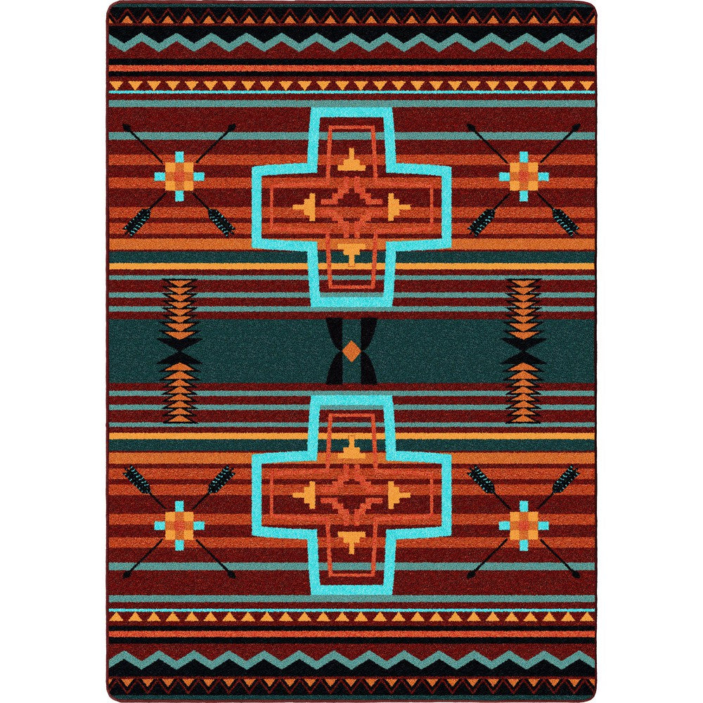 Perfect for any high-traffic area in your home, this rug is crafted from 100% EnduraStran nylon for unrivaled durability. The stain and fade-resistant and commercial grade yarn cleans easily and is designed to withstand heavy traffic. Plus, its synthetic nylon is moisture and UV resistant. Achieve superior quality and long-lasting durability with this rug.