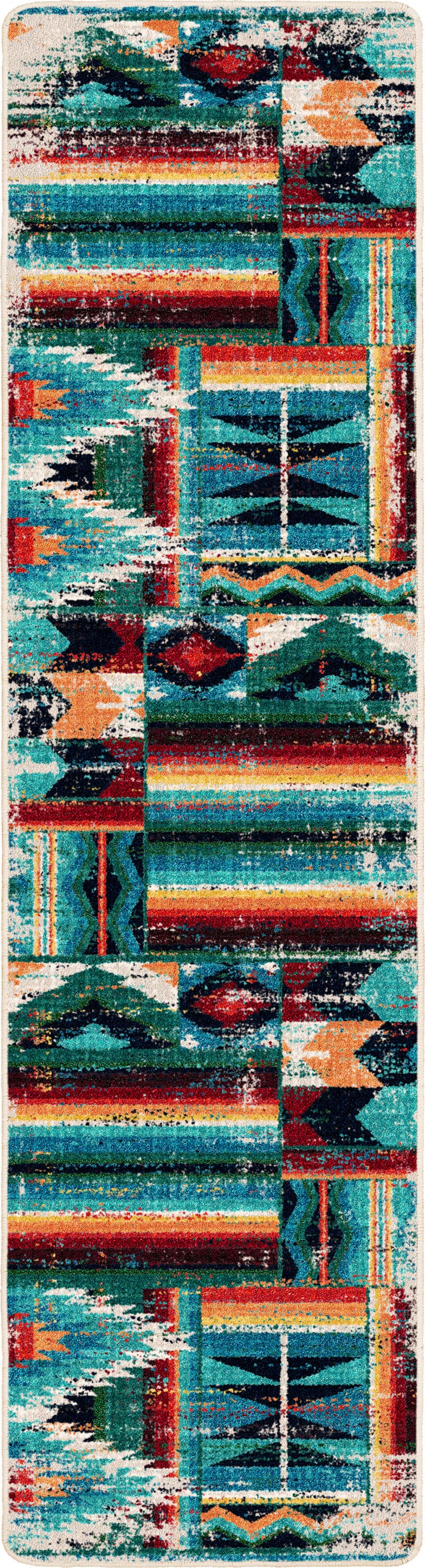Caverns Turquoise Patchwork