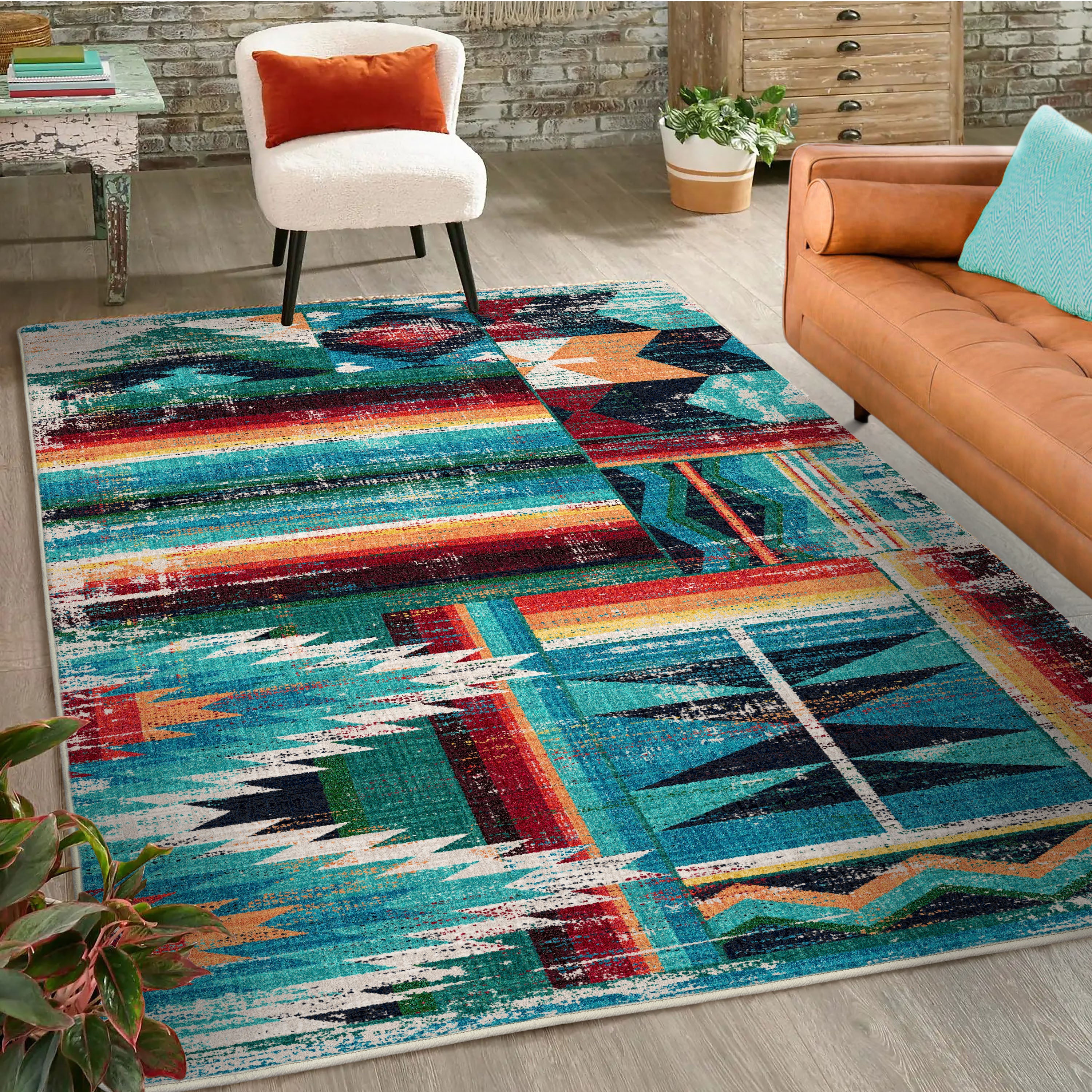 Caverns Turquoise Patchwork