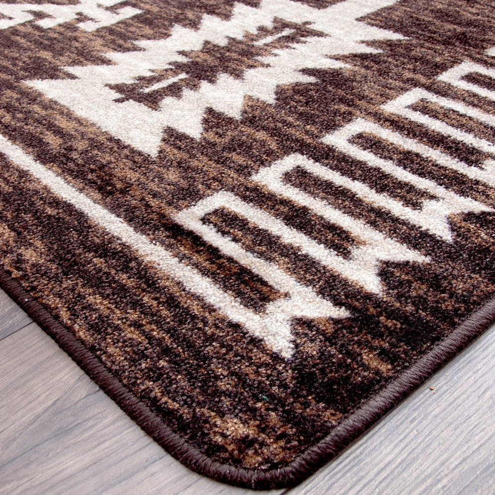 Cloudburst Chocolate Rug