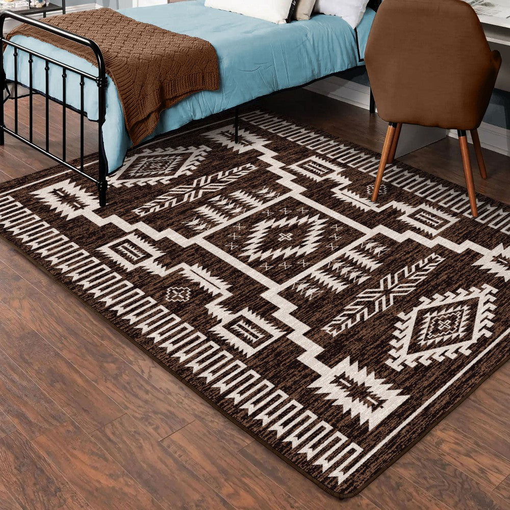 Cloudburst Chocolate Rug