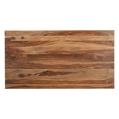 rustic wood dining table