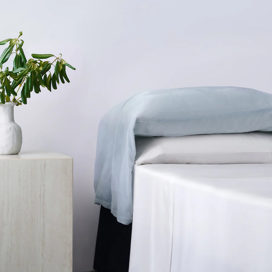 Stella Faux Silk Velvet Waterfall Pillowcase Set