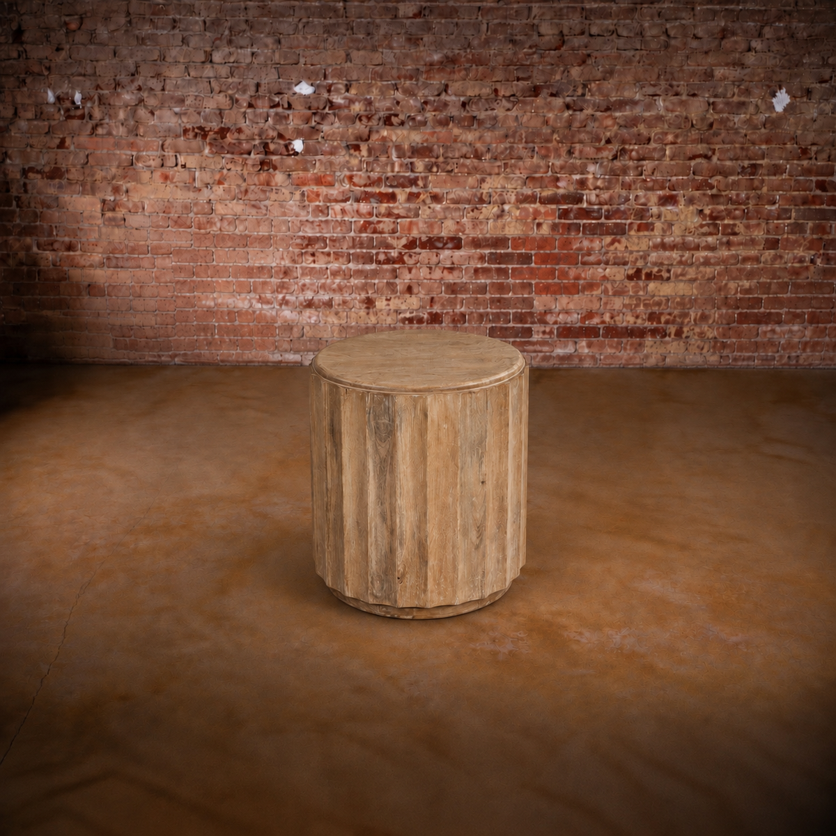 Austen Round Wood End Table