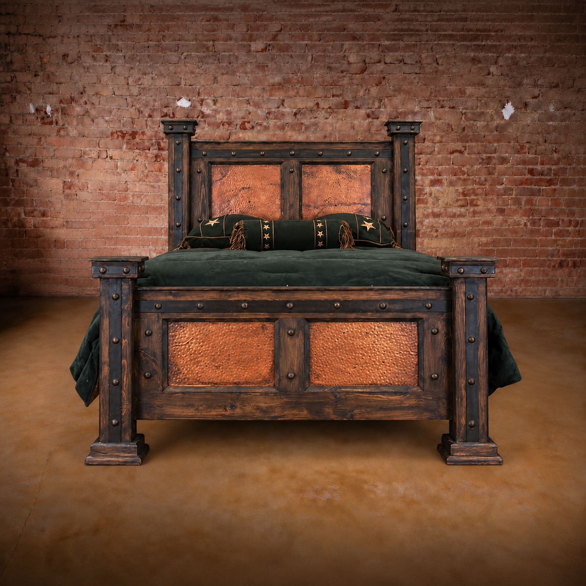 Finca Copper Bed Frame