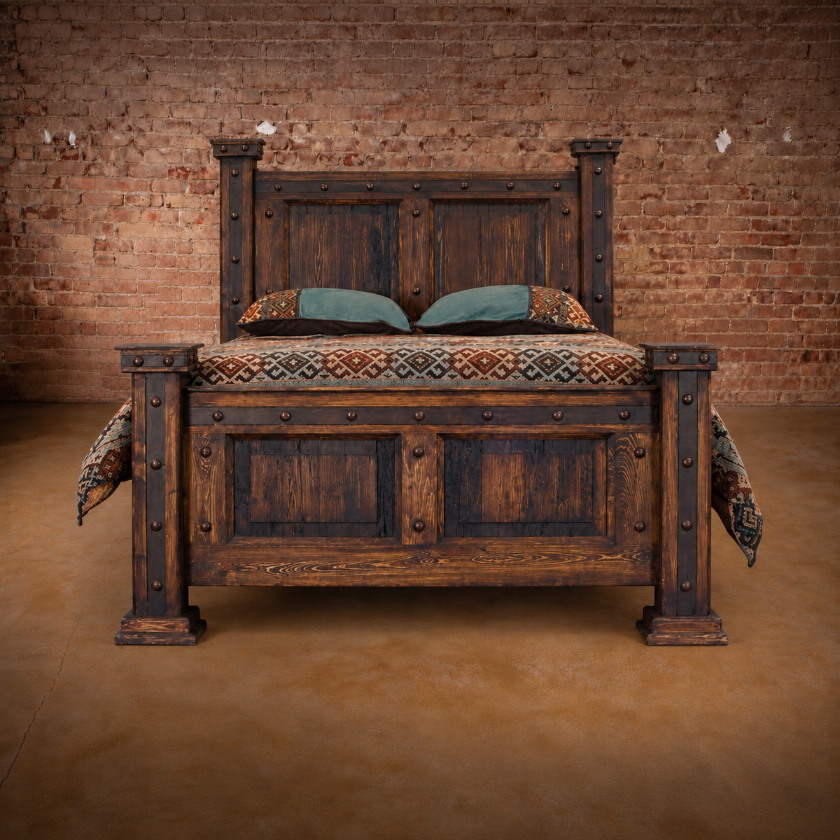 Finca Wood Bed Frame