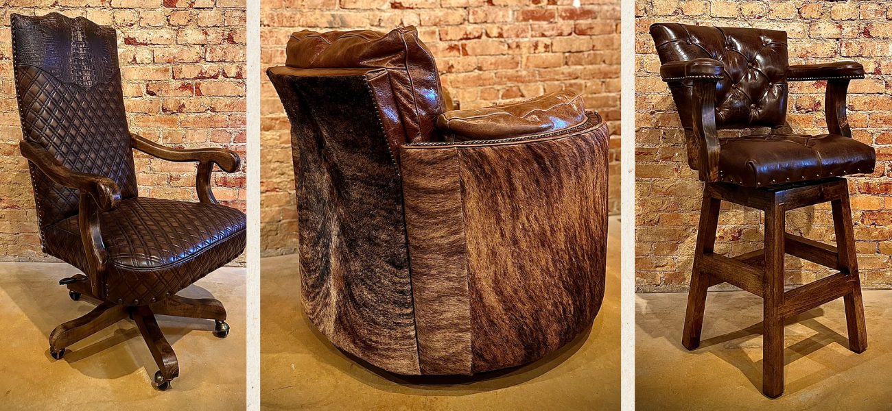 Landman is the newest western style furniture to be added to Into the West Home that brings custom leather furniture to your home.