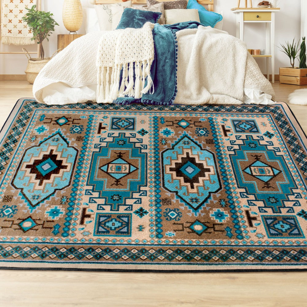 Perfect for any high-traffic area in your home, this rug is crafted from 100% EnduraStran nylon for unrivaled durability. The stain and fade-resistant and commercial grade yarn cleans easily and is designed to withstand heavy traffic. Plus, its synthetic nylon is moisture and UV resistant. Achieve superior quality and long-lasting durability with this rug.