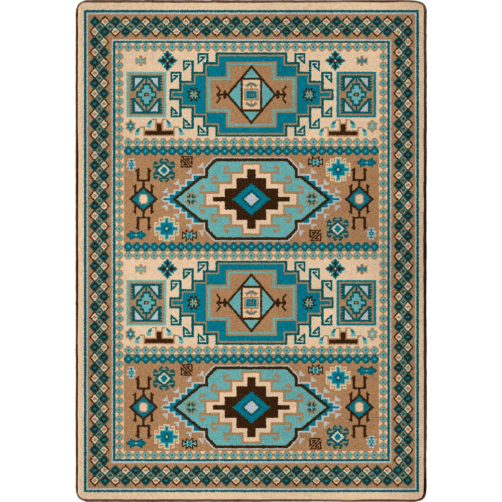 Perfect for any high-traffic area in your home, this rug is crafted from 100% EnduraStran nylon for unrivaled durability. The stain and fade-resistant and commercial grade yarn cleans easily and is designed to withstand heavy traffic. Plus, its synthetic nylon is moisture and UV resistant. Achieve superior quality and long-lasting durability with this rug.