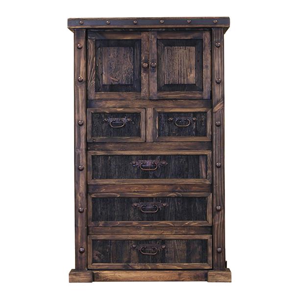 The Laguna Chest is made from reclaimed wood, featuring metal banding accent for a rustic look. It is a fashionable and functional storage solution, perfect for any room in the home. Durable and reliable, it is sure to stand the test of time.