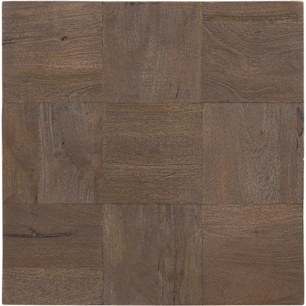 The Lewiston End Table is a stylish and practical addition to any living space. Crafted from resilient mango wood, this modern yet rustic table offers a strong foundation for displaying home decor or a lamp while complementing any contemporary aesthetic.