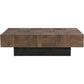 The Lewiston Plank Coffee Table is a modern take on a classic. Crafted from premium mango wood, this functioning piece of furniture is the perfect combination of industrial chic and rustic charm. With timeless style, this coffee table offers timeless style and sure to be a statement piece for years to come.