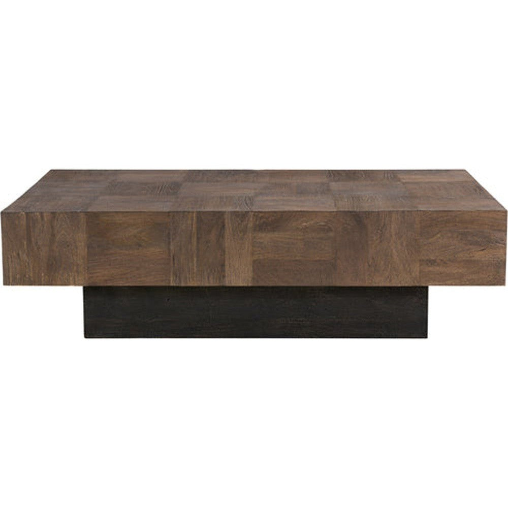The Lewiston Plank Coffee Table is a modern take on a classic. Crafted from premium mango wood, this functioning piece of furniture is the perfect combination of industrial chic and rustic charm. With timeless style, this coffee table offers timeless style and sure to be a statement piece for years to come.