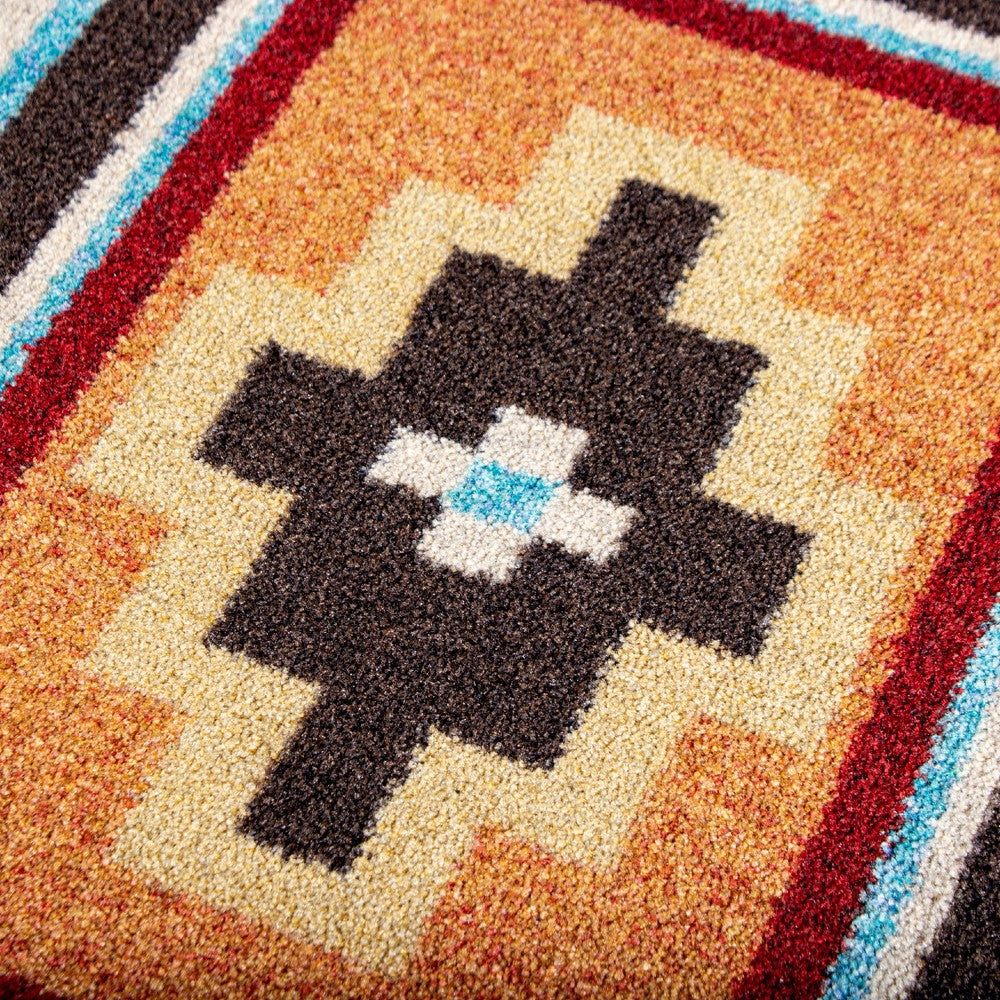 Perfect for any high-traffic area in your home, this rug is crafted from 100% EnduraStran nylon for unrivaled durability. The stain and fade-resistant and commercial grade yarn cleans easily and is designed to withstand heavy traffic. Plus, its synthetic nylon is moisture and UV resistant. Achieve superior quality and long-lasting durability with this rug.