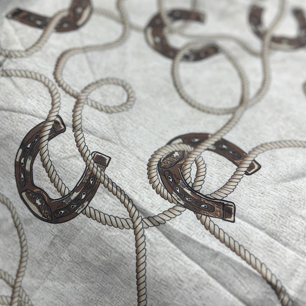 Pierre Horseshoe Bedding Set