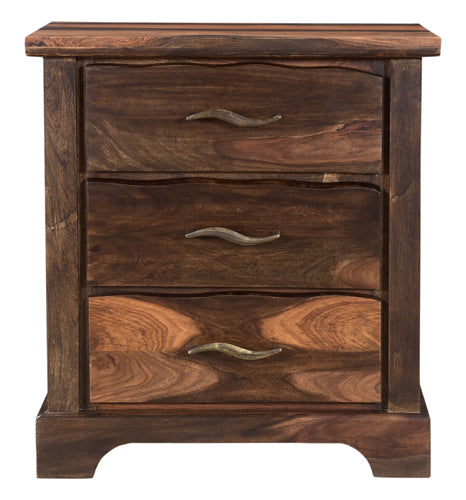 Riviera 3 Drawer Nightstand