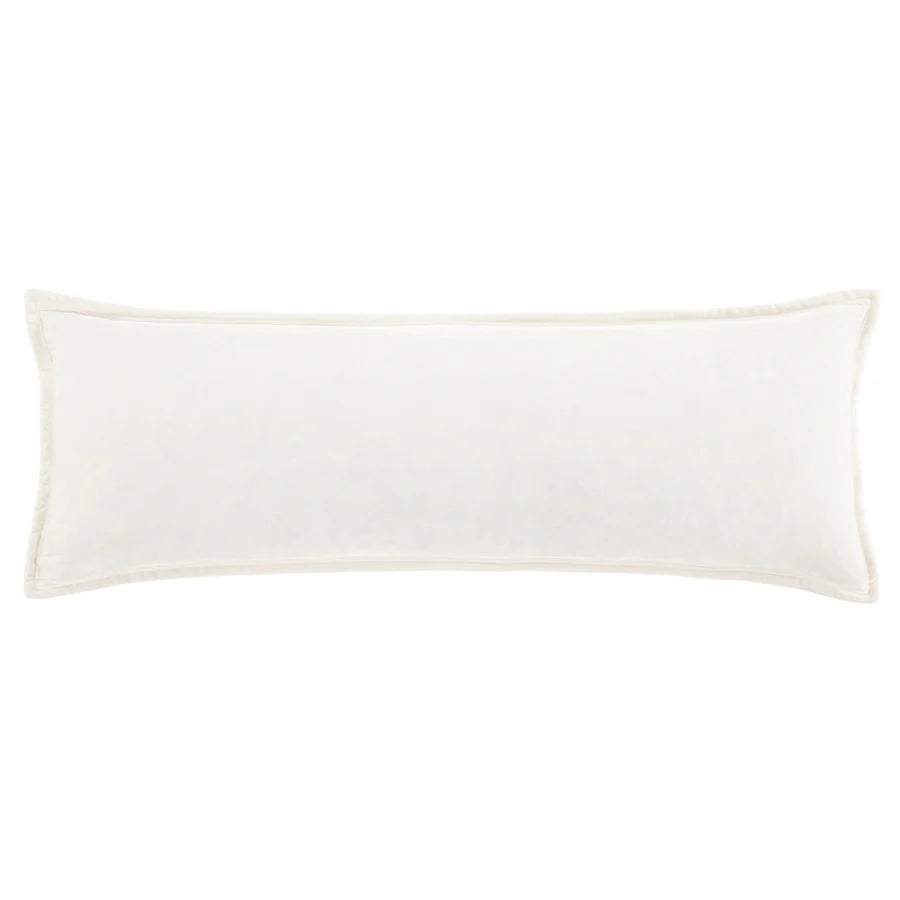 Stella Faux Silk Velvet Long Lumbar Pillow