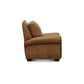 Experience a touch of luxury with the San Angelo Recliner. Crafted from top grain hand antiqued Italian leather, this recliner features a pushback recliner, rolled arm, stitched picture frame on the seat and seat back, and nailhead trim, providing you with the comfort and style you expect in your home.