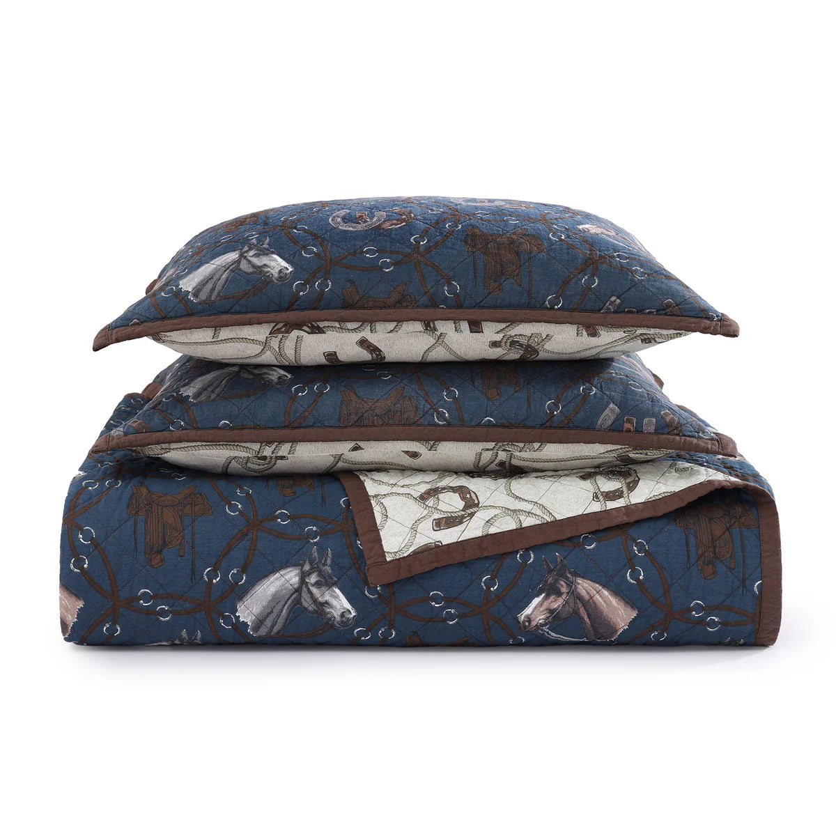 Saratoga Reversible Quilt Set