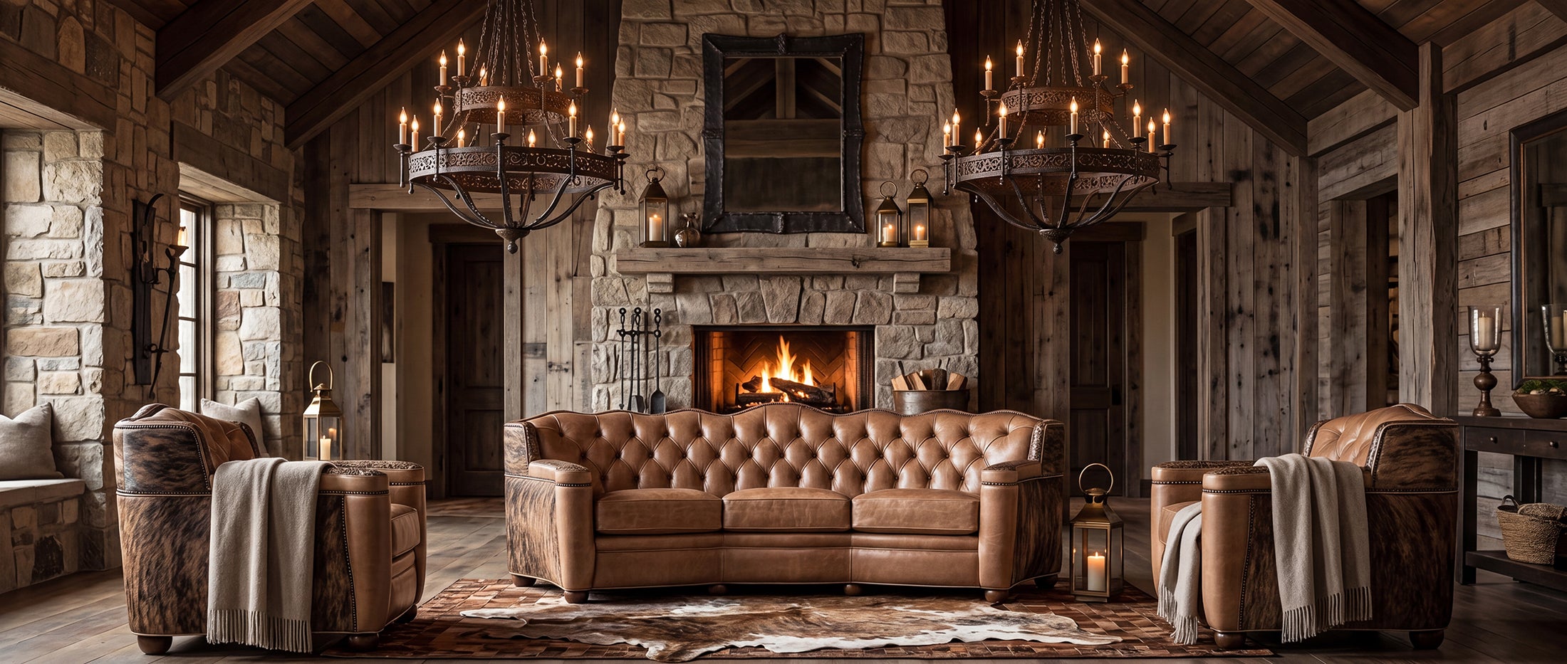 Custom western heirloom furniture by into the west in fort worth texas