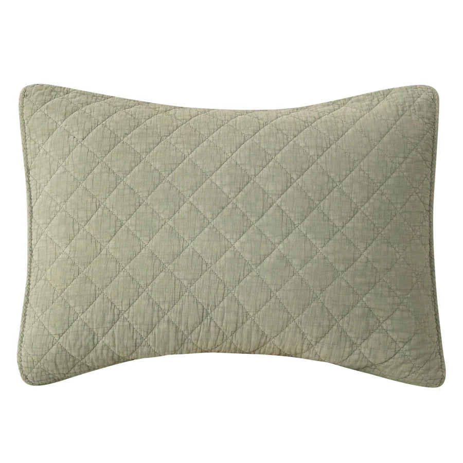 Stonewashed Cotton Gauze Pillow Sham
