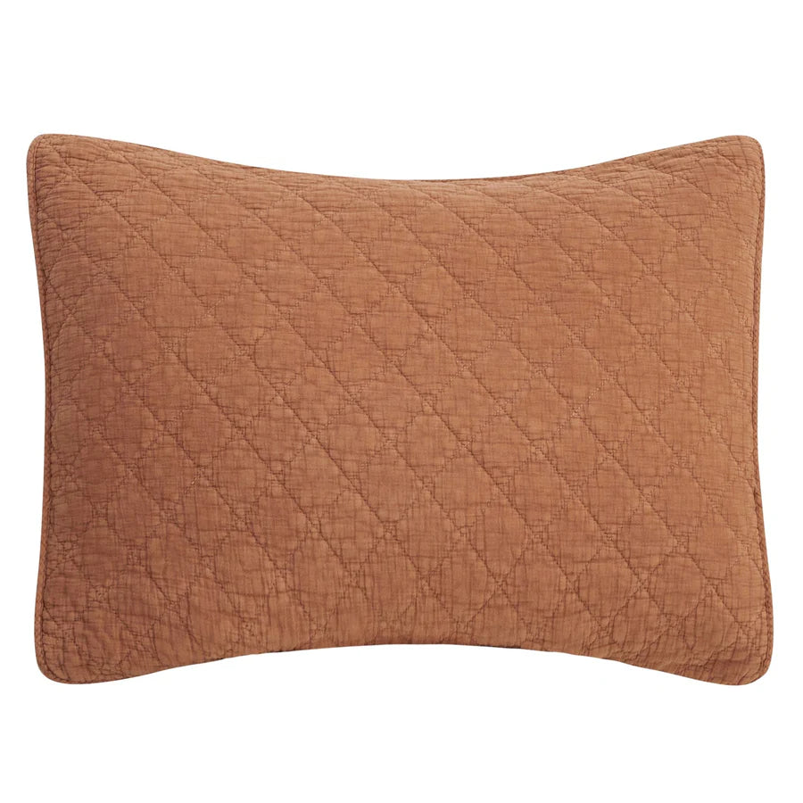 Stonewashed Cotton Gauze Pillow Sham