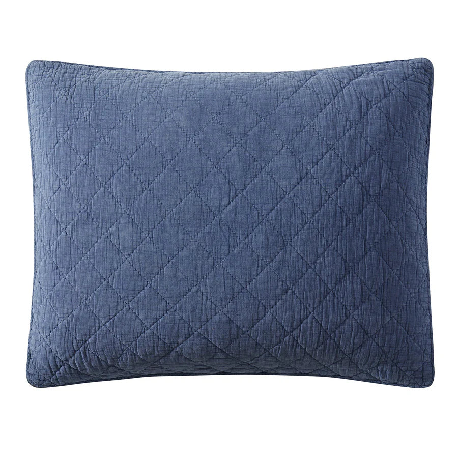 Stonewashed Cotton Gauze Pillow Sham