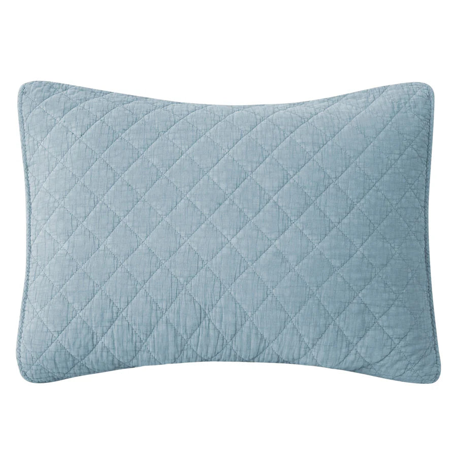 Stonewashed Cotton Gauze Pillow Sham