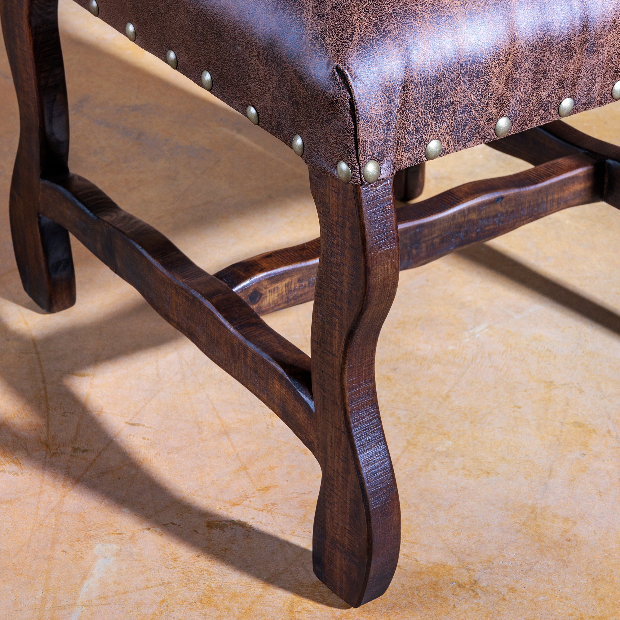 high end western dining chair