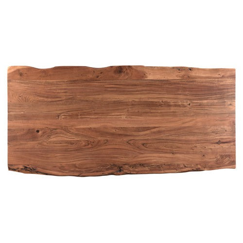 rustic acacia wood dining table