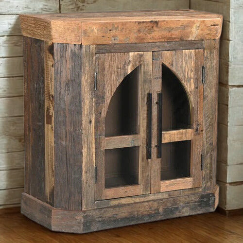 Fortville Arch 2 Door Accent Cabinet