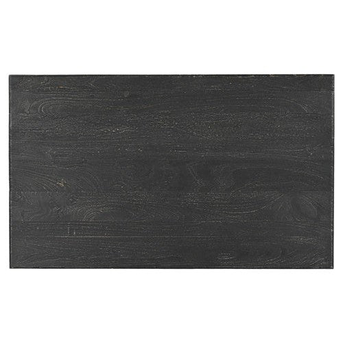 rustic hand carved dining table