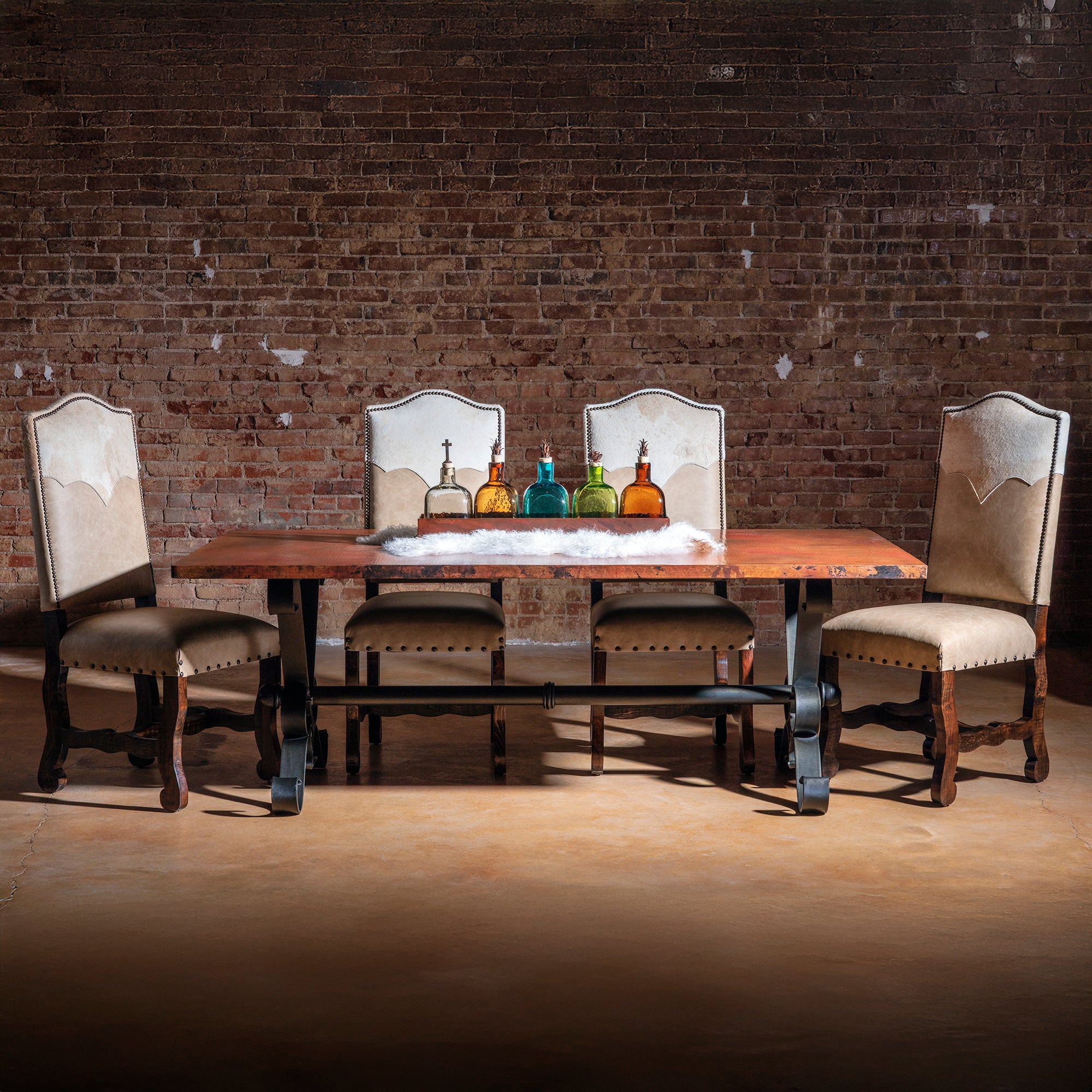 Rio Copper Dining Table