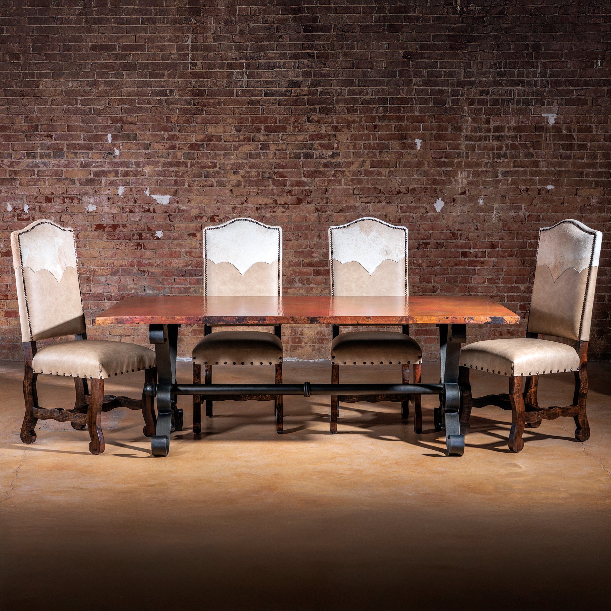 Rio Copper Dining Table