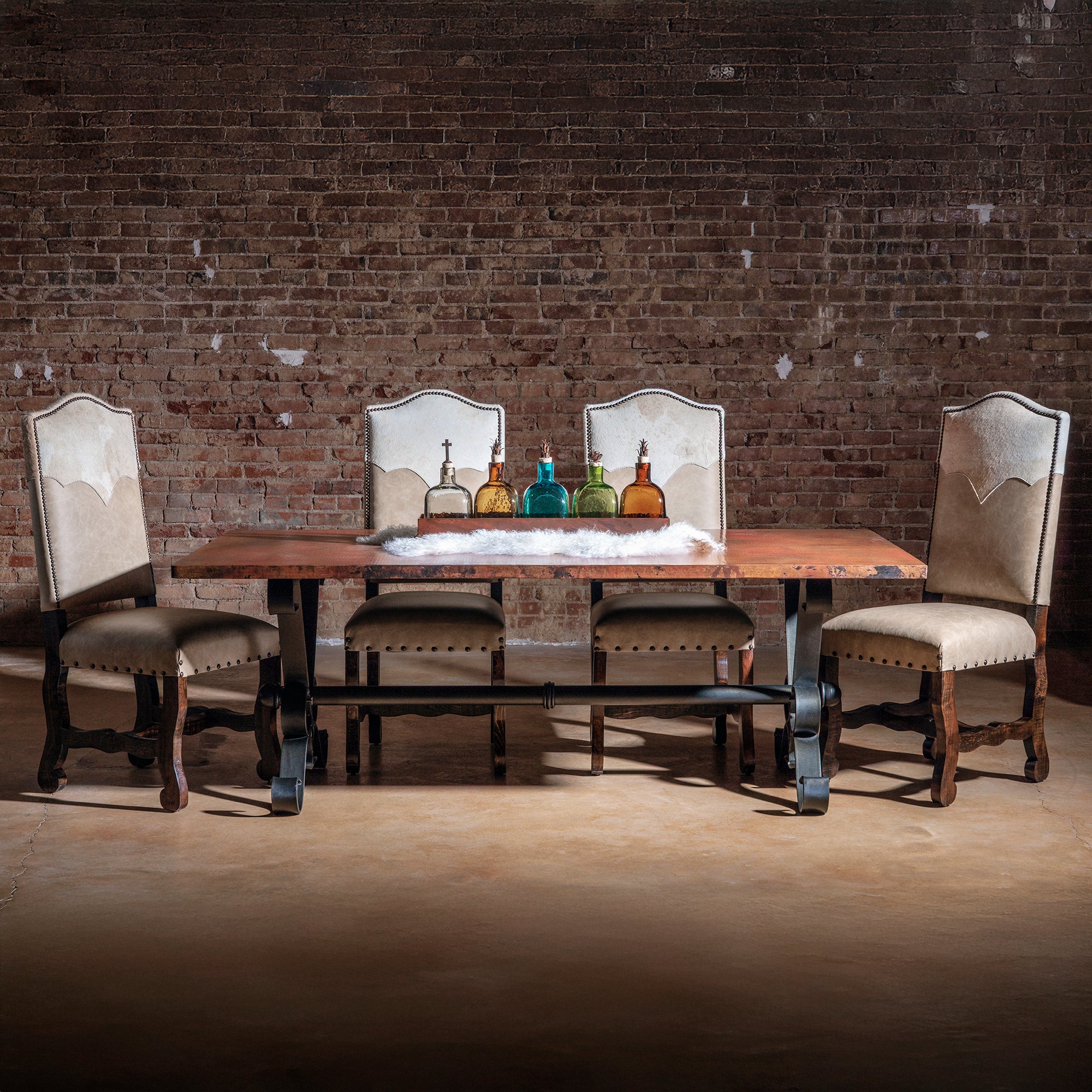 Rio Copper Dining Table