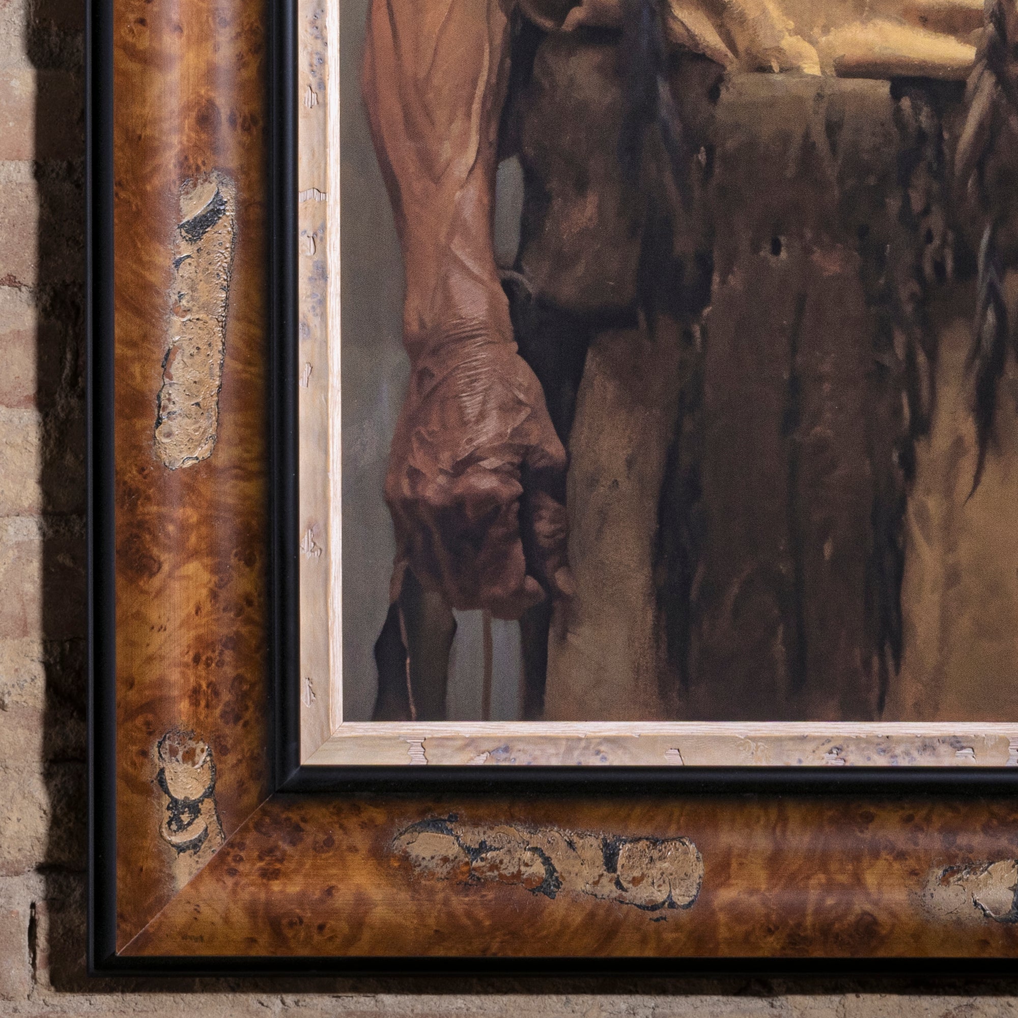 Indian Chief Painting by artist J.M. West