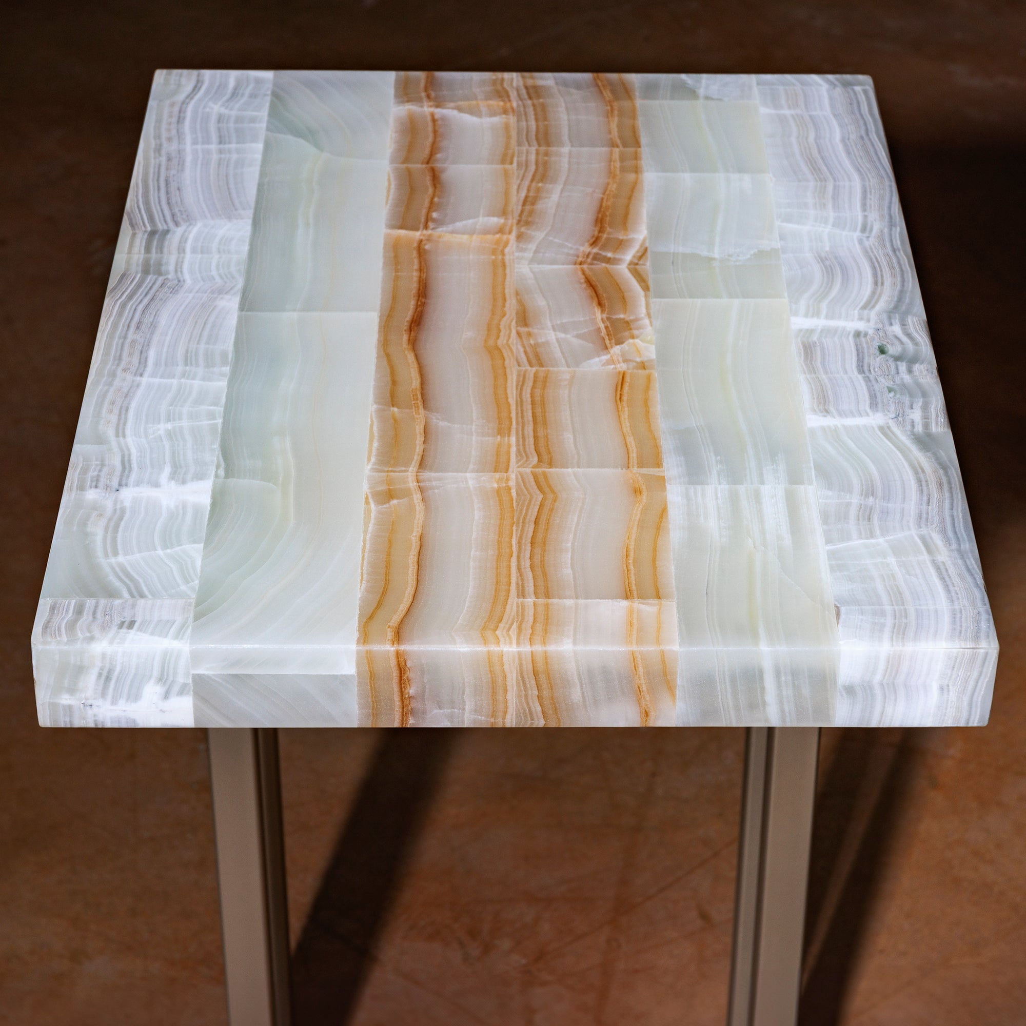 Spectrum Onyx Top Side Table