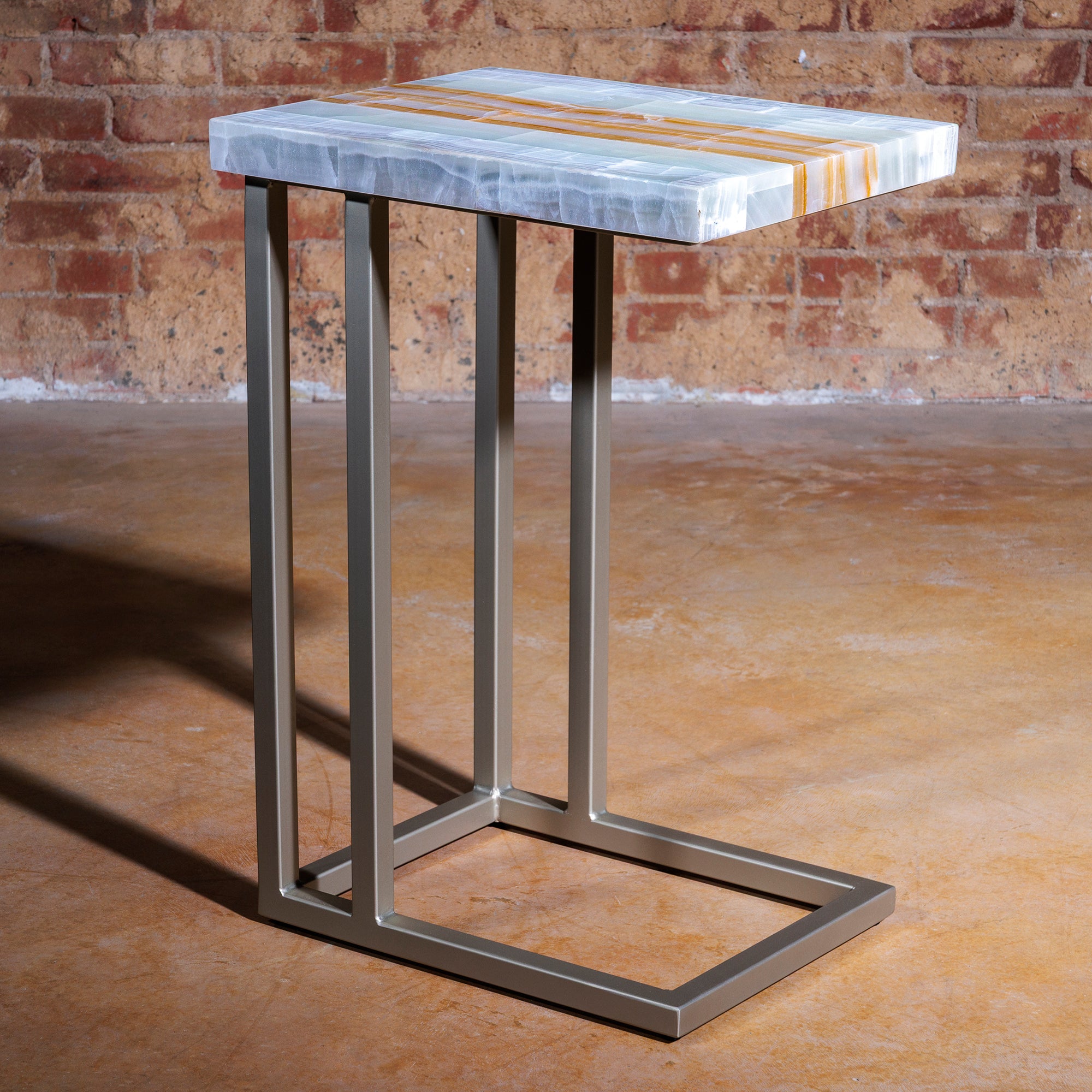 Spectrum Onyx Top Side Table