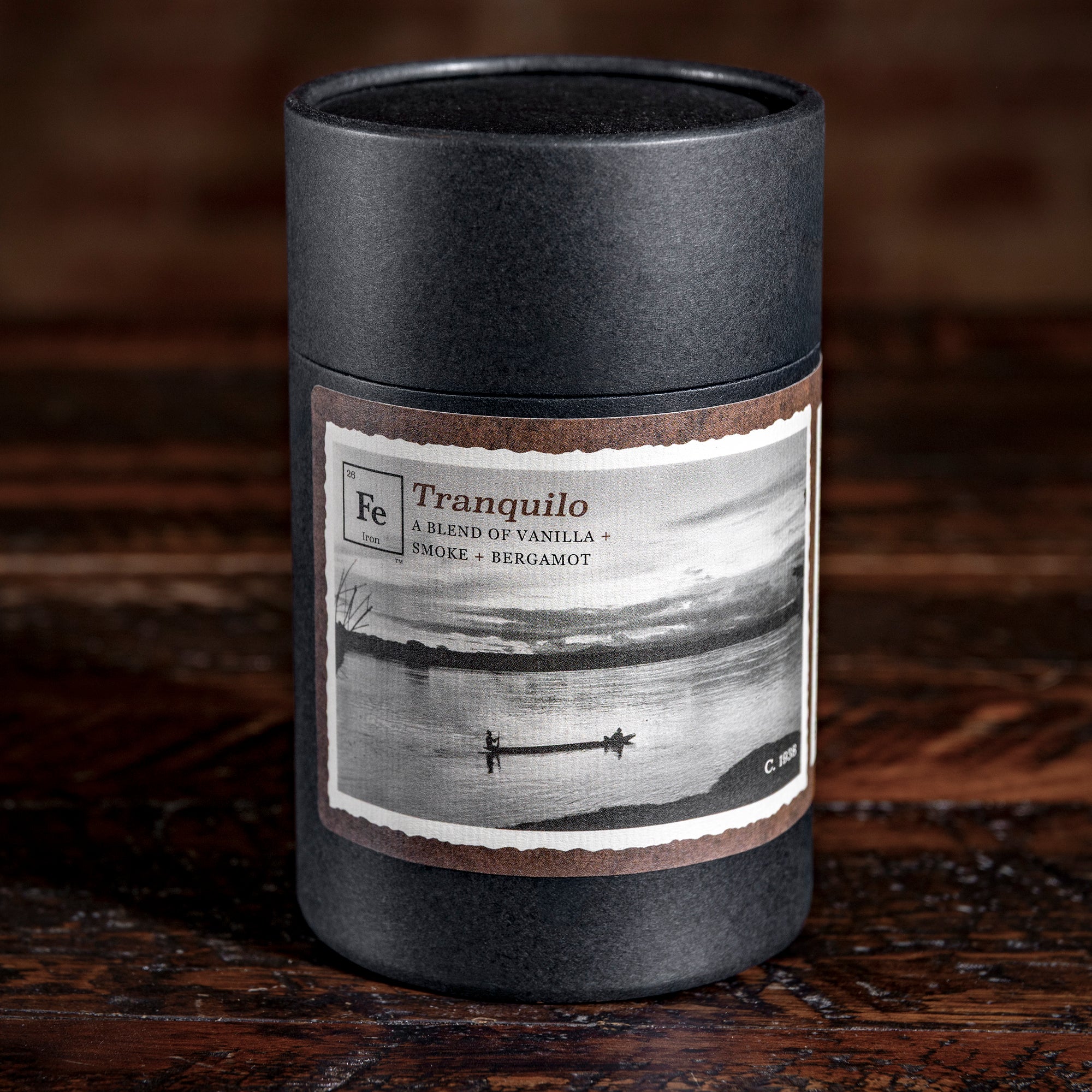 Iron Collective candle from Into The West — handcrafted Texas-made Western hostess gift.