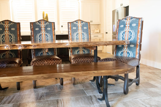 Custom Western Dining Room Furniture that Defines the Rancher Lifestyle