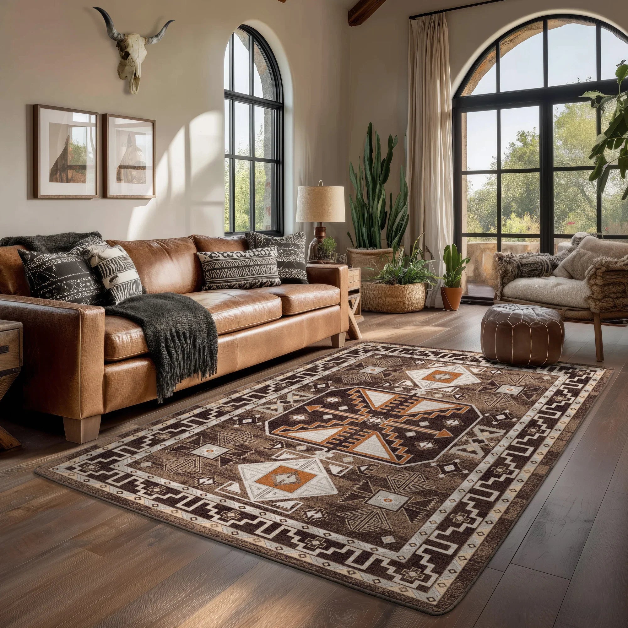 Western Area Rugs | Patterns & Textures for Ranch Interiors – Into The West