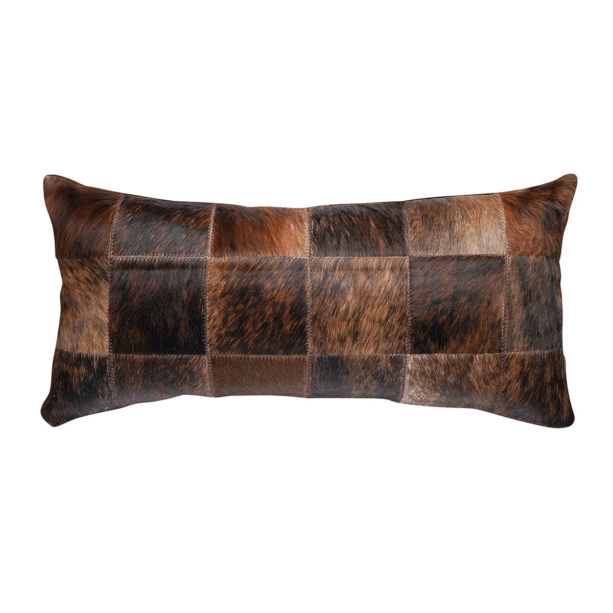 Brindle Patch Throw Pillow