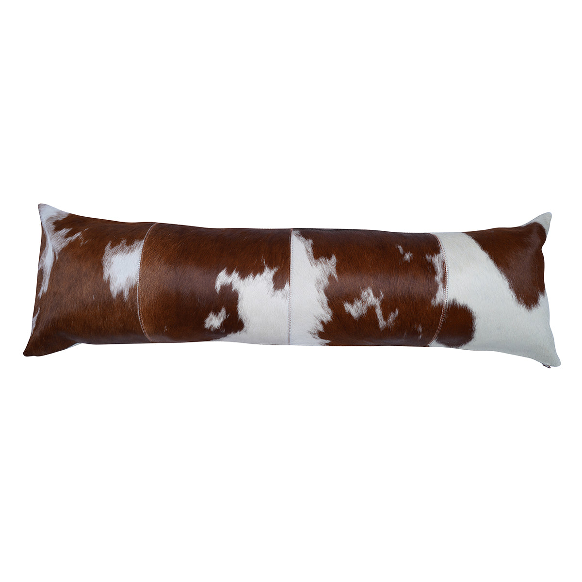Brown & White Cloudy Patch Pillow