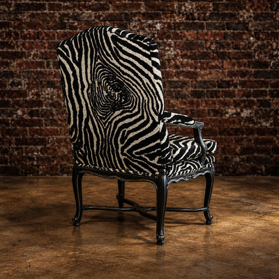 Foxcroft Noir Accent Chair